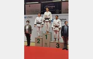 Compétition Jujitsu, Alexie 2ème 