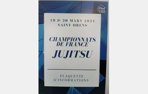 Championnats de France Jujitsu pour Alexie et Lucas 