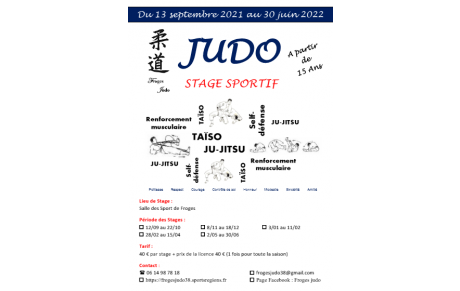 Nouvelle formule pour Taiso et Self
